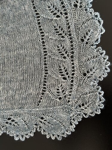 Anleitung Strickjacke "Blattranken" - Stricken