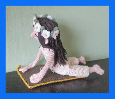 Yoga Mädchen - Häkeln