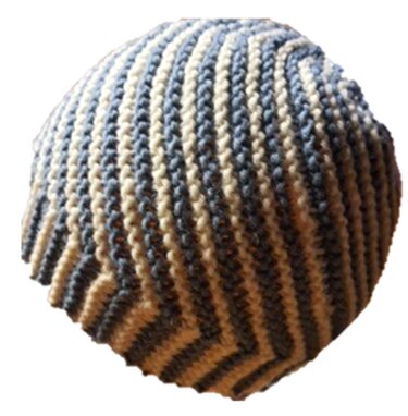 Mütze quer gestrickt - Stricken