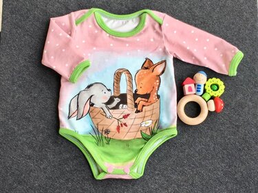 Babybody Taylor Gr. 50 - 104 - Nähen