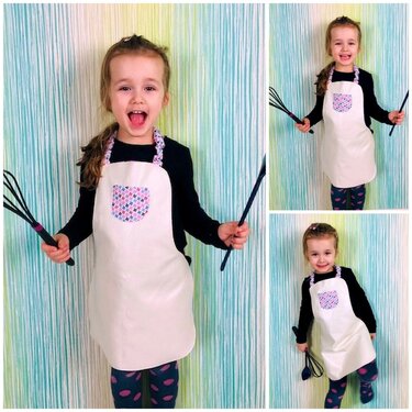 Backschürze Kochschürze für Kinder 3 Größen