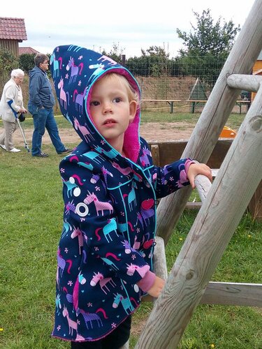 Kinder Parka, Kinderjacke, Schnittmuster, PDF Nähanleitung