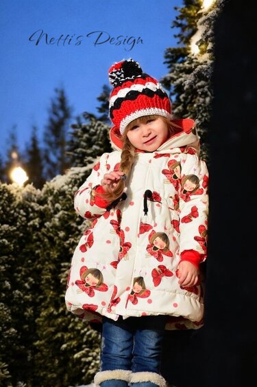 Schnittmuster Kindermantel, Ballonmantel, PDF Anleitung und Schnitt - Bild 3