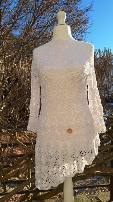 Tunika/Shirt/Kleid Willow, gerade oder schräg, Häkelanleitung - Bild 6