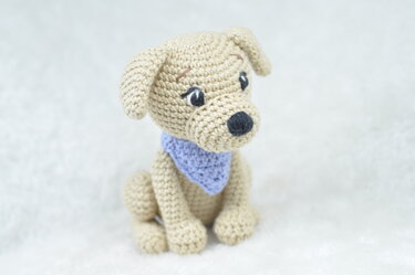 Crochet Pattern - Cute Dog with Bandana - Image 4