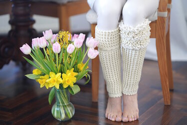 Häkelanleitung Bein Stulpen Soft Grounding