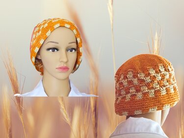 Häkelanleitung Mütze Nikubori - Bild 14