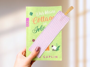 Nähanleitung Lesezeichen inklusive Schnittmuster (Schrtitt-für-Schritt)