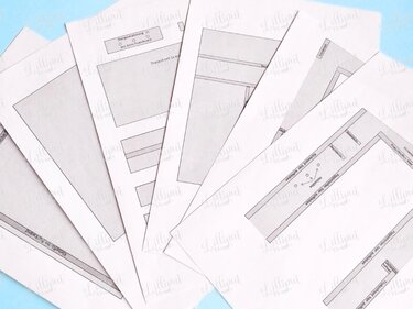 Bastelanleitung Miniatur-Marktstand - Bild 8