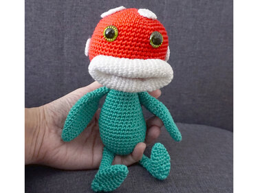 Crochet Pattern: Amigurumi Piranha Plant