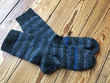 Ringelsocken für Herren - Stricken