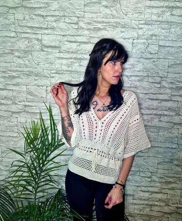 268 Häkelanleitung Häkelshirt Tunika Sommerwind Sanny