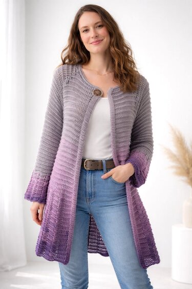 Häkelanleitung Jacke Kuschelino