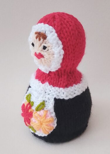 TeaCosyFolk's Russian Doll Chocolate Orange Cosy Knitting Pattern