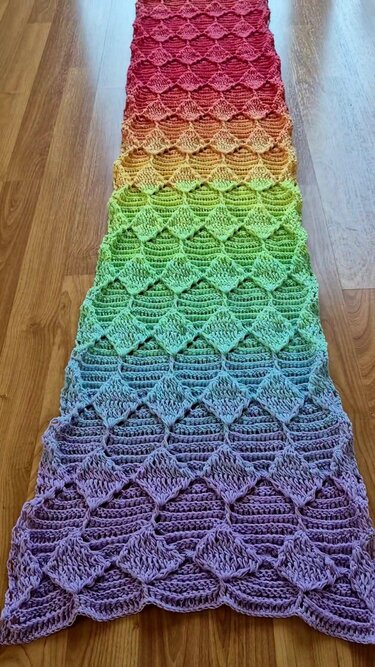 Ärmelschal Hilde häkeln