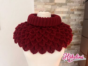 Schulterwärmer Dragons, Seelenwärmer - Häkeln