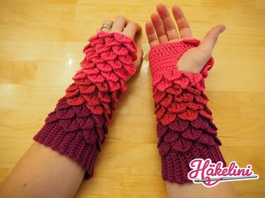 Häkelinis Armstulpen „Dragons“ - Häkeln