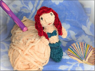 Free Crochet Pattern Mermaid Nerida – Amigurumi Doll (PDF)