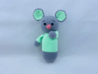 Häkel-Maus "Kokon", Erste Kuschelfreund,Kokon-Mäuschen - Häkeln