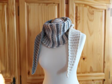 Strickanleitung für Dreieckstuch "Gipfelstürmer"