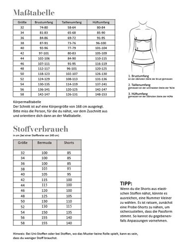 eBook Shorts Damen - Nähen