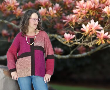 Frauhohmanns Häkelpullover "GlitzerKante" - Bild 9