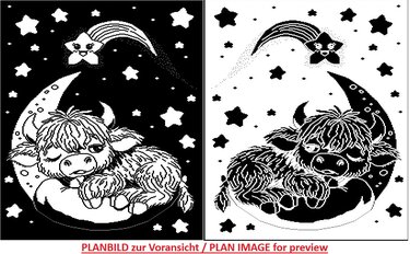 Strickanleitung "Strolchi makes a wish" - niedliche kleine Doubleface-Decke