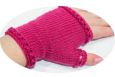 DONNA Stulpen Pulswärmer - Stricken