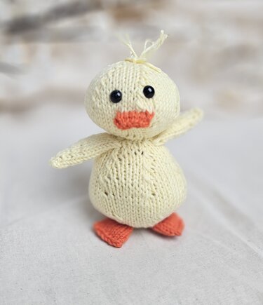 Das süsse gestrickte Küken - Stricken