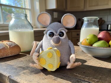 Häkelanleitung Pinky - Das giftige Mäuschen