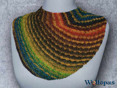 Microtuch „Pixel-Art“, gestrickt - Stricken