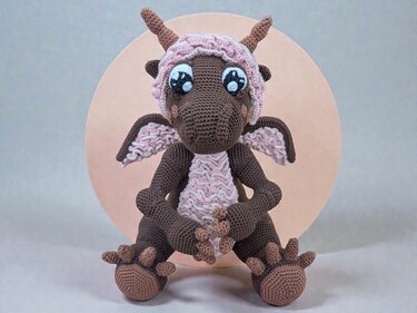 Java the dragon XXL - Crochet