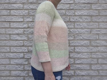 Häkelanleitung Pulli Kryds