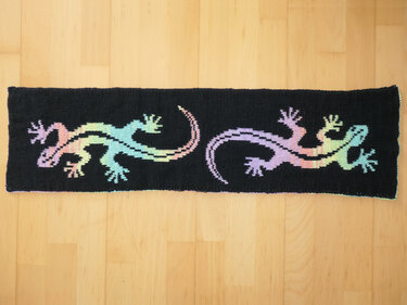 Doubleface Gecko-Schal - Bild 6