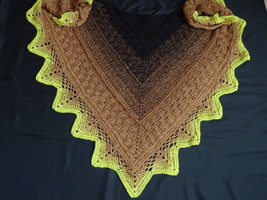 Dreieckstuch "Krimskrams" - Häkeln