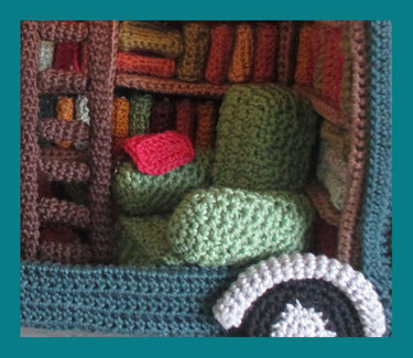 Bibliothek auf Rädern - Häkeln