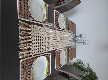 Häkelanleitung Tischläufer und Platzsets im Set