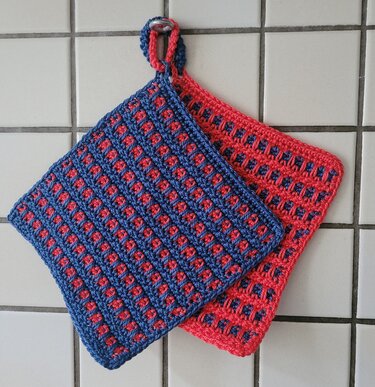 Topflappen Valentina - Häkeln