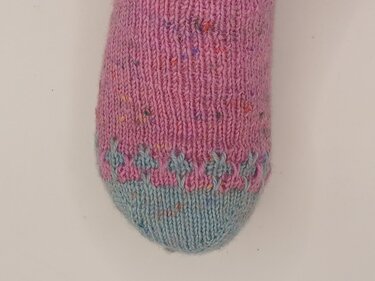 Socken 2026 - März: Fixe Quicky Ferse "Rabbit" Hebemaschen-Muster,4-fach - Stricken