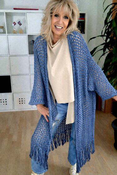 Longdreamy - Häkelmantel für Erwachsene und Kinder - Bild 21