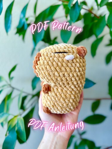 No-Sew Capybara - Crochet