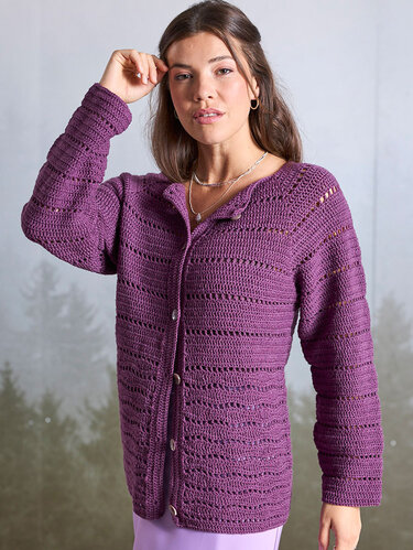 RAGLANJACKE FRANKA, gestrickt - Stricken