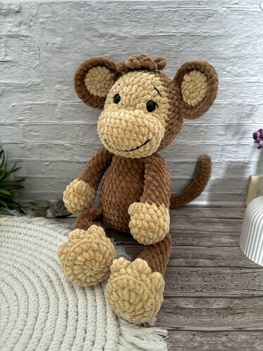 Affe Häkelanleitung-Pattern- Deutsch