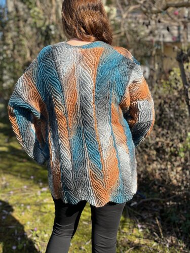 Crochet Pattern Cardigan "Dancing Leaves" - Image 9