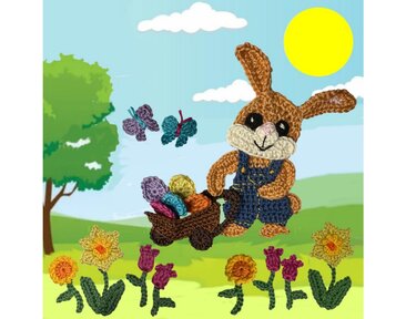 Easter bunny crochet