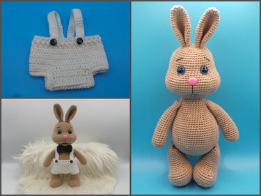 Häkelanleitung Hase Hopsi