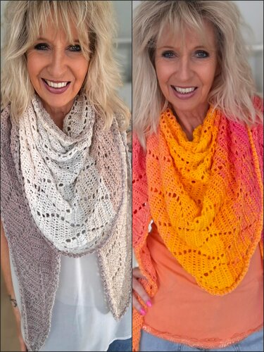 Scarfi Wonder No. 1 - Häkeltuch in verschiedenen Varianten