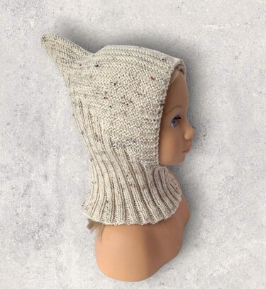 Strickanleitung Schalmütze, Schlupfmütze, Pixie, unisex, 1 - 2 1/2 J. #335 - Bild 19