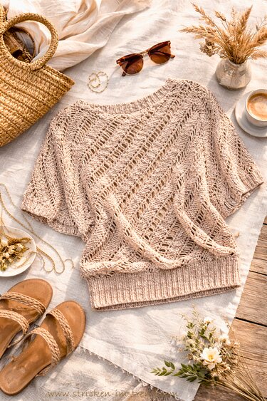 Crochet Pattern for Sweater in All Sizes | HELIX #1 Sideways Crochet - Image 12