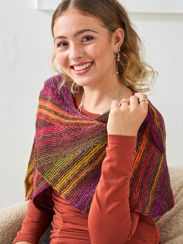 TUCH FELICITAS, gestrickt - Stricken